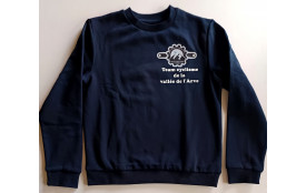 Sweat-shirt bleu marine enfants